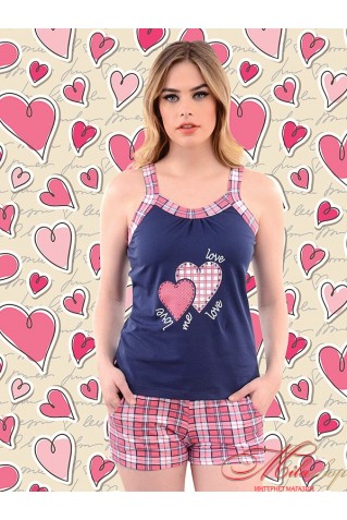 Комплект майка и шорты Turteks 3139